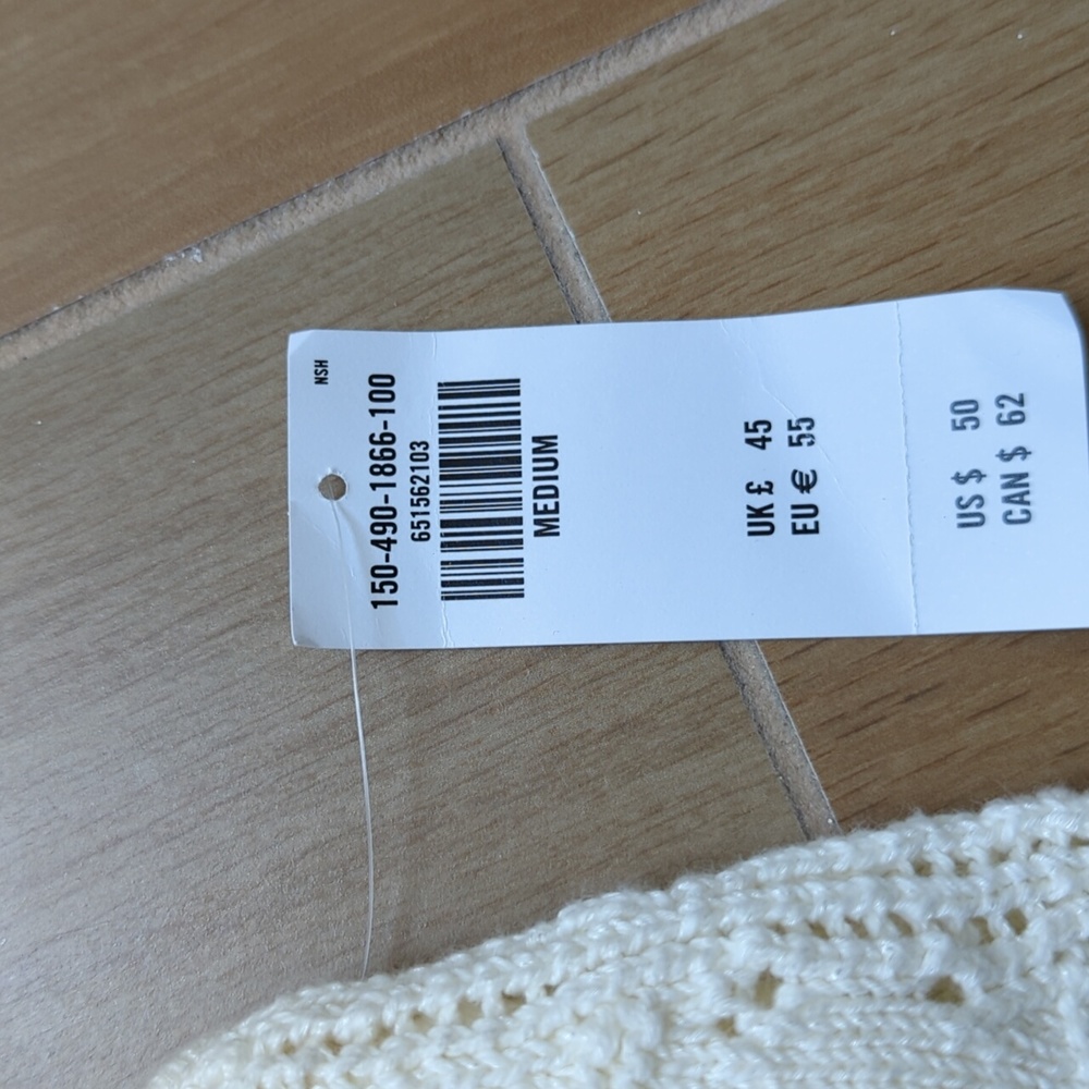 Abercrombie Crochet High Neck, tank. M.  Lined. - Picture 3 of 6